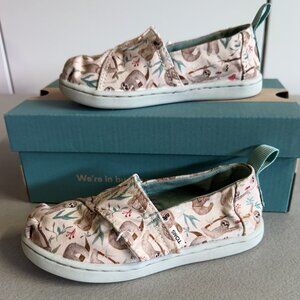 Toms - Sloths - Alpargata Classic Kids Shoe - Size T8